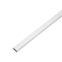 壁用フラットモール　１ｍ　幅２２ｍｍホワイト