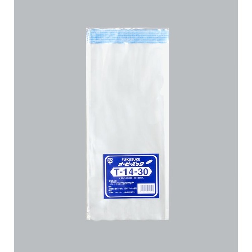 テープ有 OPP袋 オーピーパックC T-14-30 100枚入 福助工業