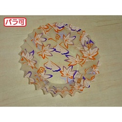 セイコー おかずカップ ラミケース OPP 7F 紅葉銀杏柄 500枚