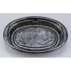 テイクアウト容器 TNハピプレ67 ペトラ黒本体 シーピー化成