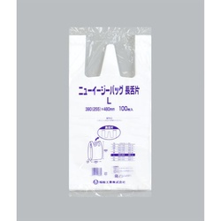 HDゴミ袋 ニューイージーバッグ 長舌片 L乳白 福助工業