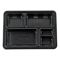 弁当容器 TSR-90-70 黒 本体 タカギ産業