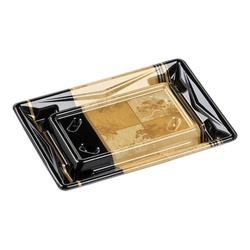 エフピコ 刺身容器 Sステージ18-13 本体 輪島金