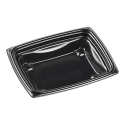 軽食容器 MFP温デリ16-13(33) 本体 黒W エフピコ