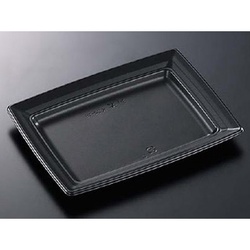 中央化学 軽食容器 CT 沙楽 K24-18 BK 本体