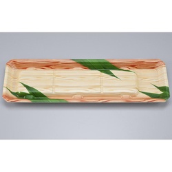 発泡トレー 新匠-ウナギ37-12 笹木目 シーピー化成