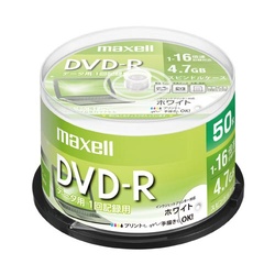 ＤＶＤ−Ｒデータ用　１６倍速　５０枚ＳＰ