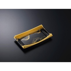 中央化学 刺身容器 CF 船 55 くろがね 本体