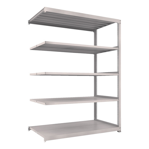 ＴＲＵＳＣＯ スチールラック Ｍ3型中量棚 1800×1121×2400mm 5段 連結 ネオグレー M386125B