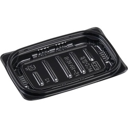 惣菜容器 MSD惣菜15-10(16)R 黒 エフピコ