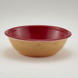 どんぶり容器 SD-170(本体)耐熱もくめ内赤 青葉紙業