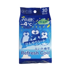 マイナス４℃冷感シート３０枚　無香料