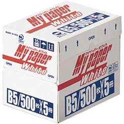 マイペーパーホワイト　Ｂ５　１箱（５００枚入×５）