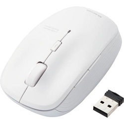 無線マウス　ＢｌｕｅＬＥＤ　５ボタン　ホワイト