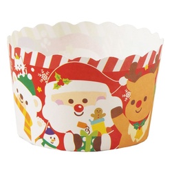 天満紙器 ケーキカップ XM824 ペットマフィン(ハッピーキャラ)