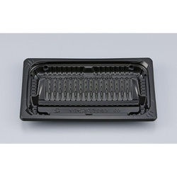 惣菜容器 CBSラプレかつ1 黒本体 シーピー化成