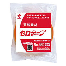【廃番商品】ニチバン セロテ−プ着色黄4302T 18mm×35m 4302T18