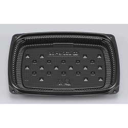 惣菜容器 BFエコD18-13B 黒 本体 シーピー化成