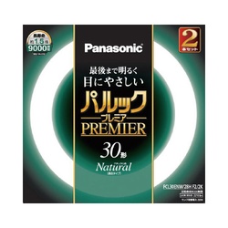パルックプレミア丸形３０形昼白色　２本入×３