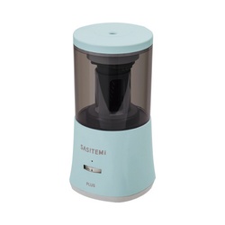 スーパー全自動鉛筆削り　サシテミ　ブルー