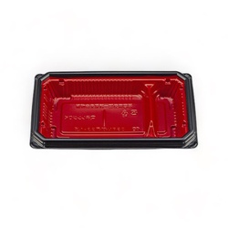 シーピー化成 どんぶり容器 CBFN御重93-1浅 本漆RB 本体