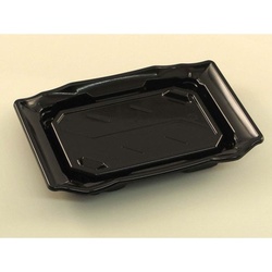 リスパック 寿司容器 A-PETうつくし盛 2-3B 黒 本体