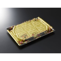 中央化学 刺身容器 漁台24-17 こがねYG 本体