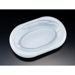 リスパック 軽食容器 バイオデリカ サラエル D21B 白 本体