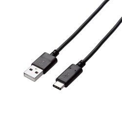 ＵＳＢ２．０Ａ−Ｃケーブル認証品　３Ａ　２．０ｍ