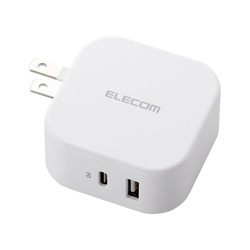 ＵＳＢ充電器　ＰＤ２０Ｗ　Ｃ×１　Ａ×１　ホワイト