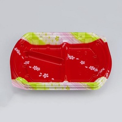 【廃番商品】シーピー化成 弁当容器 BFN味音(みおん)23-1 春茜 本体