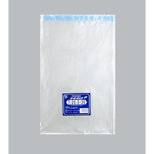 テープ有 OPP袋 オーピーパックC T-26.5-39 100枚入 福助工業