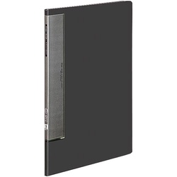 クリヤーブックＷＣ　固定式Ａ４縦１０Ｐ濃灰１０冊
