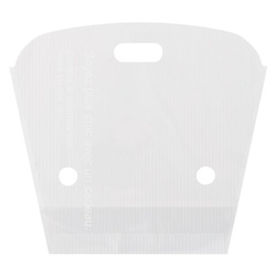 ポリ手提げ カフェオレスタンドバッグ-S(50枚) ヘッズ