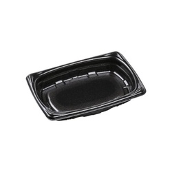 エフピコ 軽食容器 MFP角デリ20-13(37) 本体 黒W