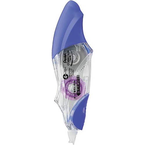修正テープカチット本体４ｍｍバイオレット　５セット