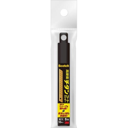 スコッチ　チタンコートカッタープロ替刃Ｓ　１０枚入