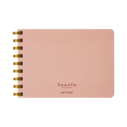 ソフトリングノート＜スーファ＞４ｍｍ方眼罫Ｘ５