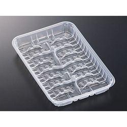 中央化学 透明トレー PP 餃子 16 改