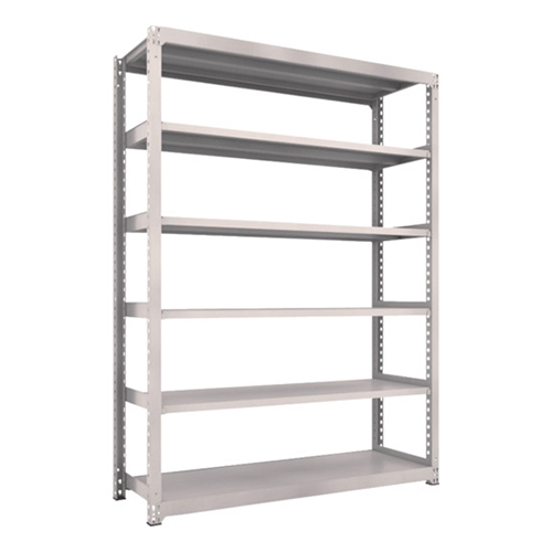 ＴＲＵＳＣＯ スチールラック Ｍ3型中量棚 1800×571×2400mm 6段 単体 ネオグレー M38666