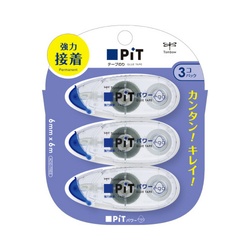 テープのり　ピットパワーエッグ　１Ｐ（３個入）Ｘ５