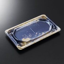 中央化学 刺身容器 BCF 宝台 20-12 渚DB-BK 本体