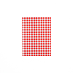 【廃番商品】柄小袋 36才 ギンガムミニ 赤