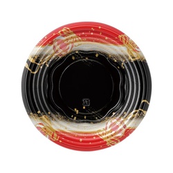 どんぶり容器 MSD旬丸丼-18(44) まり紐赤 エフピコ