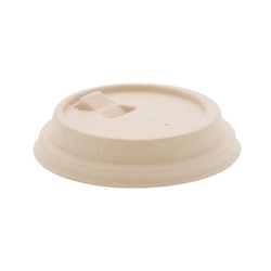 HEIKO 紙コップ バガスペーパーウェア リフトアップリッド クラフト 90口径 50枚/袋