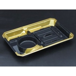 リスパック 冷麺容器 割り子-55 本体 新きすい