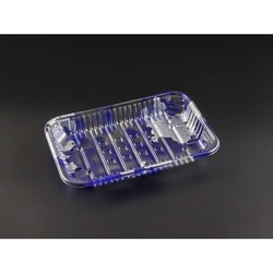 リスパック 透明トレー バイオPET AC-20-13T みぞれ青