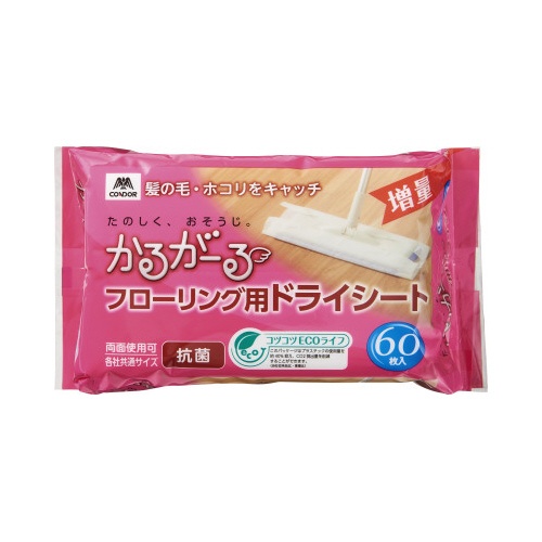 かるがーる　フローリングドライシートＥＣ　６０枚