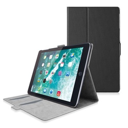 ｉＰａｄソフトレザーケース　フリーアングル　ＢＫ