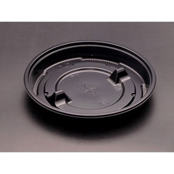 リスパック 弁当容器 饗膳 丸20B 本体 黒